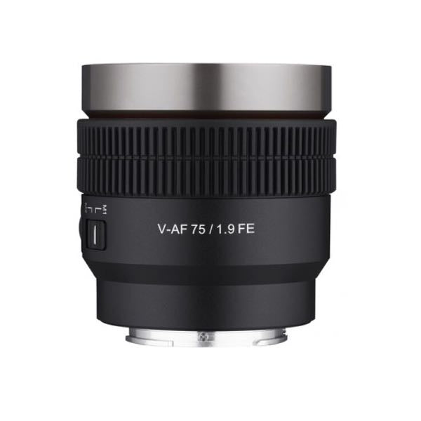 Samyang V-AF 75mm T1.9 FE Garanzia Fowa Italia Samyang V-AF 75mm T1.9 FE Garanzia Fowa Italia